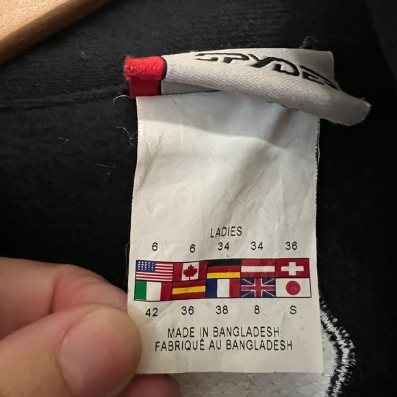 Spyder XT 5000 Women’s Jacket - Size 6 - Black - 3 in 1 - Picture 10 of 11